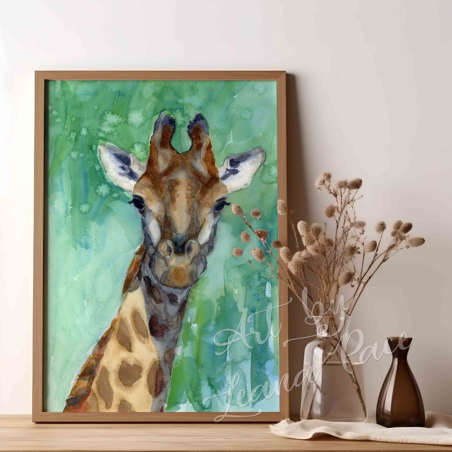 The Wanderer - original watercolor print