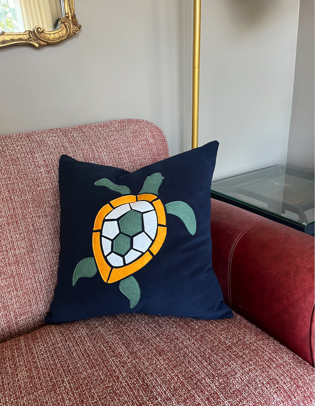 Turtle Pillow Cover