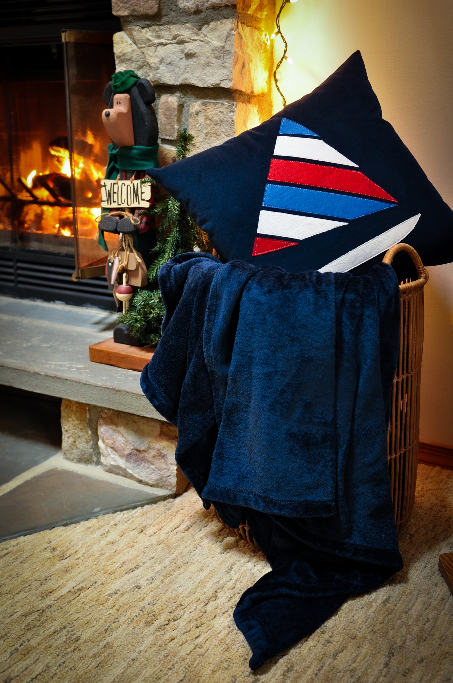 Sunfish Sailboat Decorative Pillow Cover