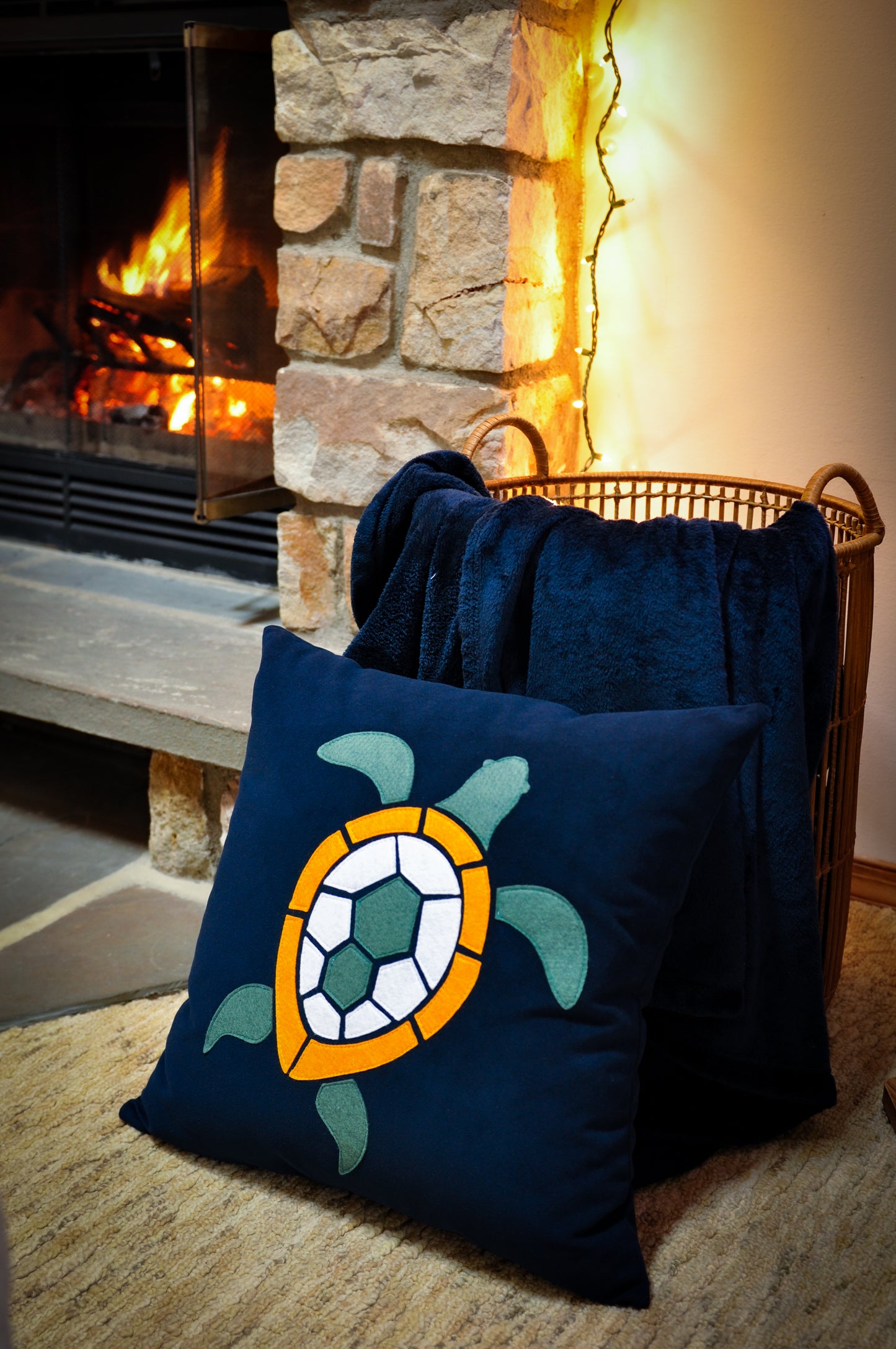 Turtle Pillow Cover
