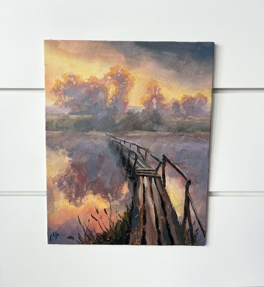 "Silent Morning" - Original Oil Painting