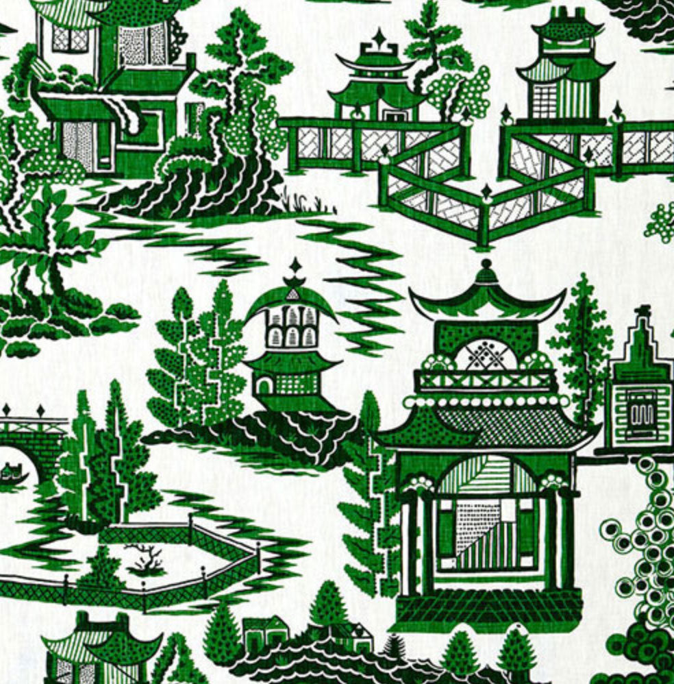 Set of Two Schumacher Nanjing Pillow Covers
