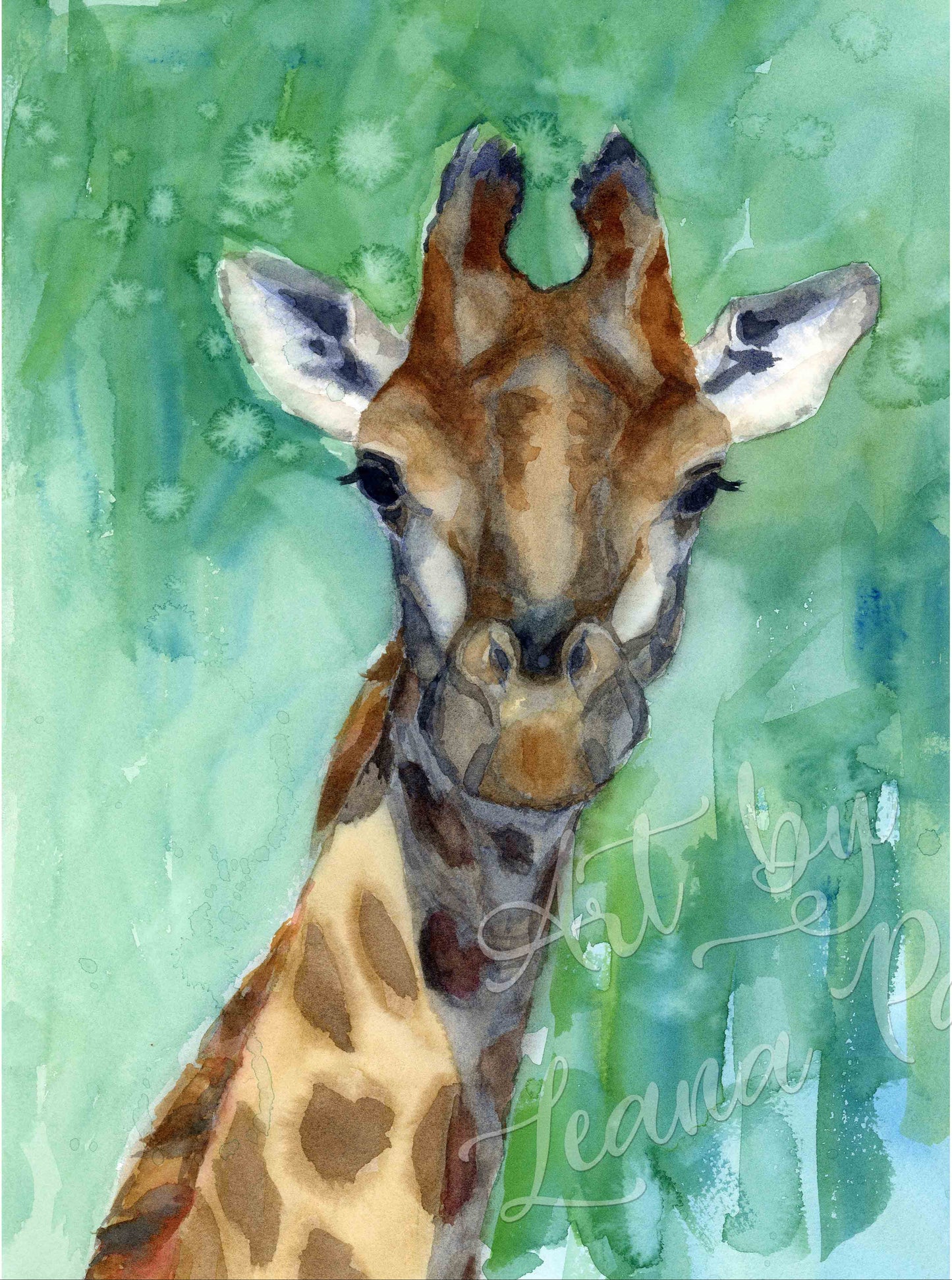 The Wanderer - original watercolor print