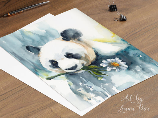 A Daizy For You - Original Watercolor Print