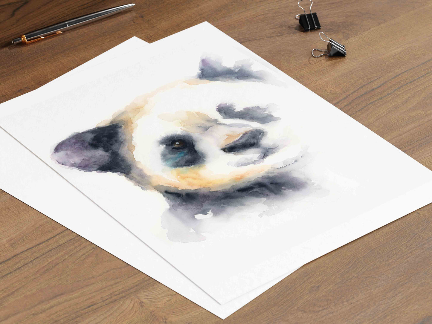 Sweet Face - Original Watercolor Print
