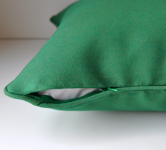 Emerald Green Pillow Cover - Made With Sunbrella® Fabric