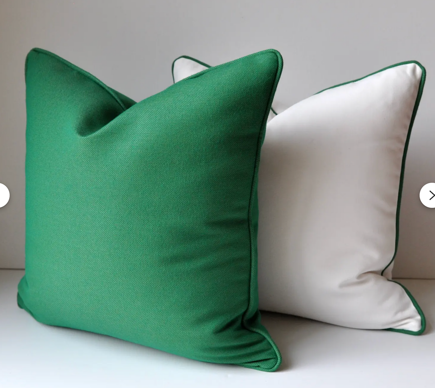 Emerald Green Pillow Cover - Made With Sunbrella® Fabric