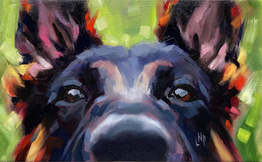Custom Pet Portrait - Original Oil Painting