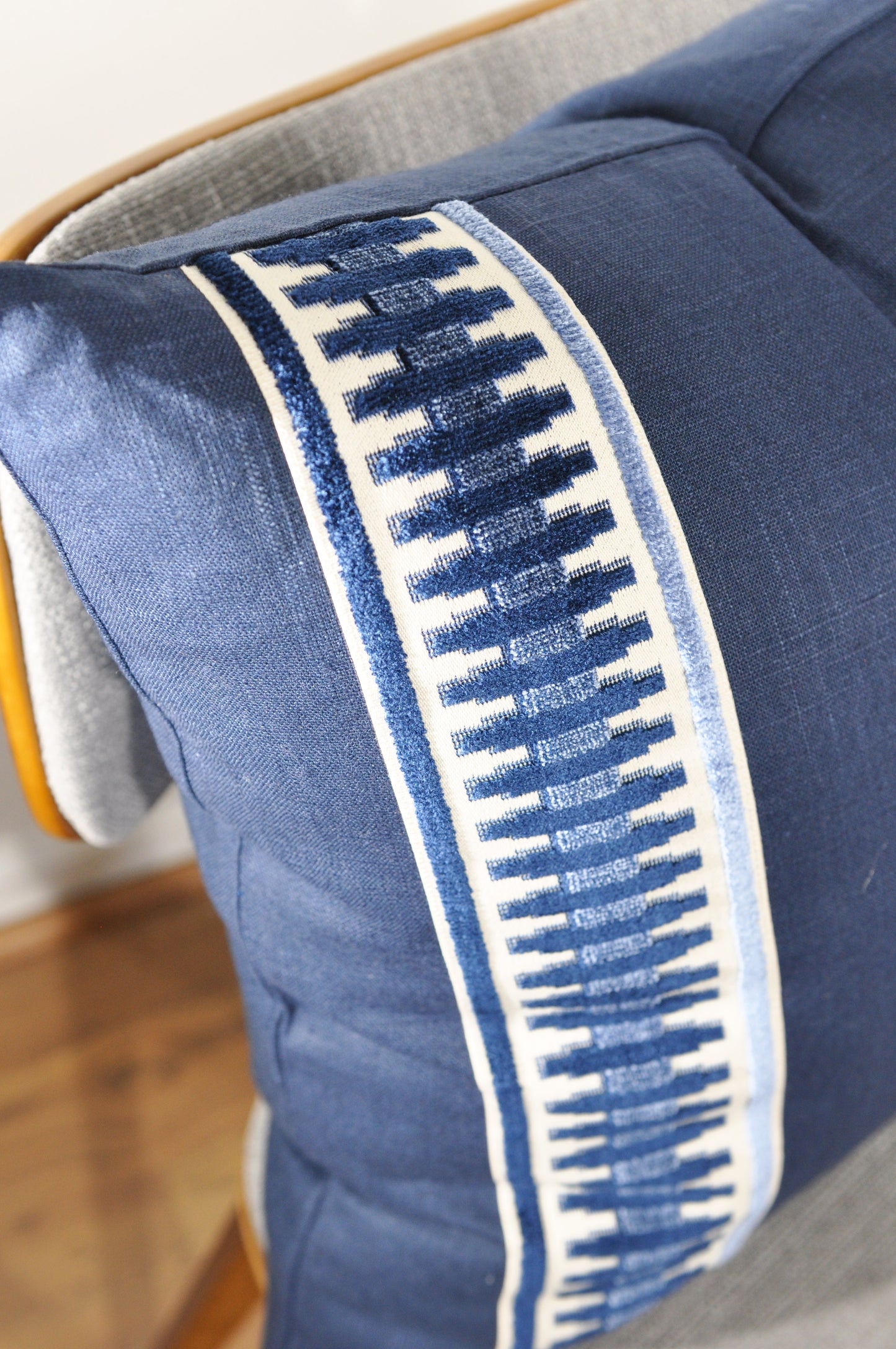 cut velvet tape trim