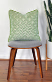 Shamrock Pillow Cover - Made with Sunbrella® Fusion Fabric