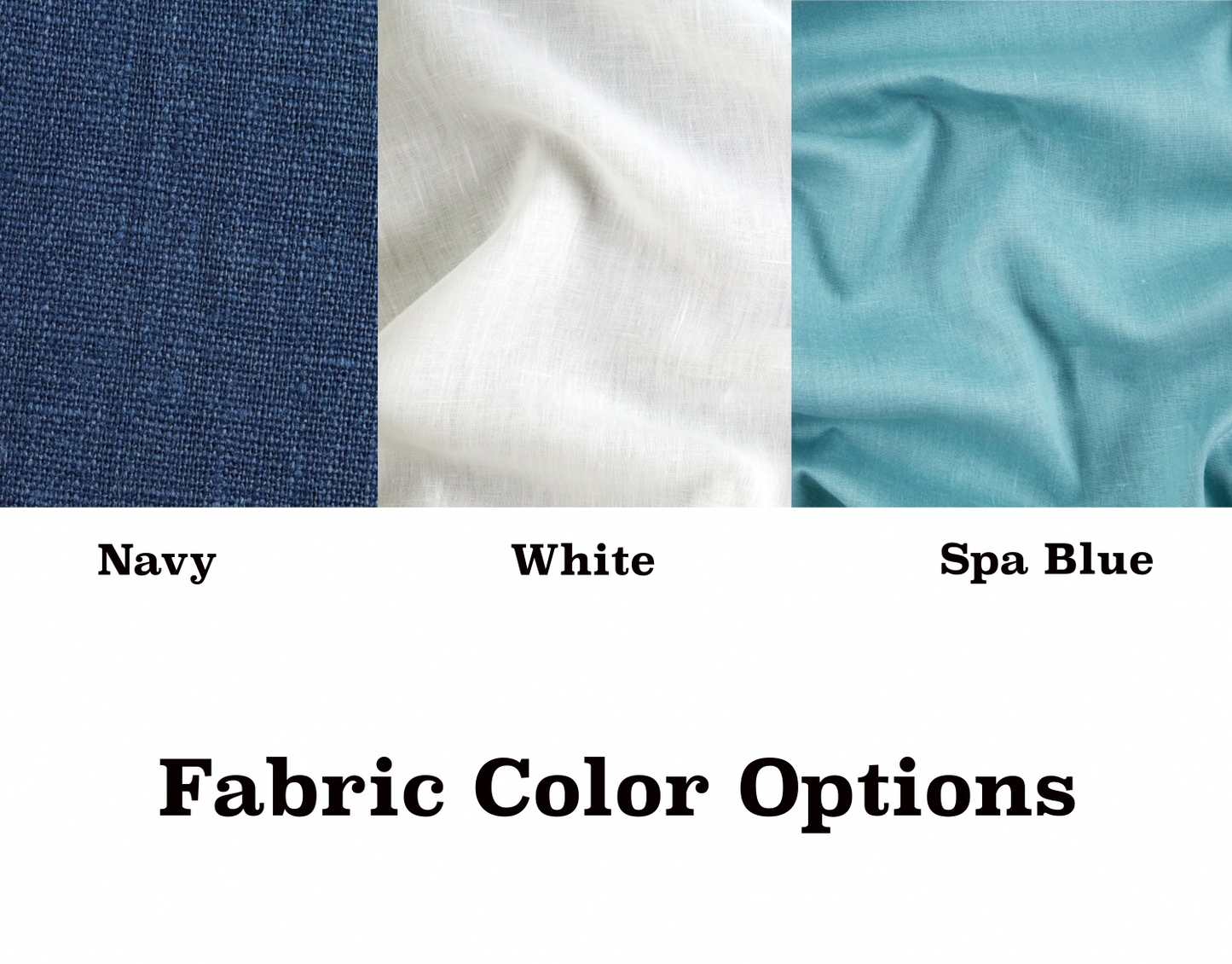 Spa Blue Linen Pillow Cover with Raised Velvet Tape Trim