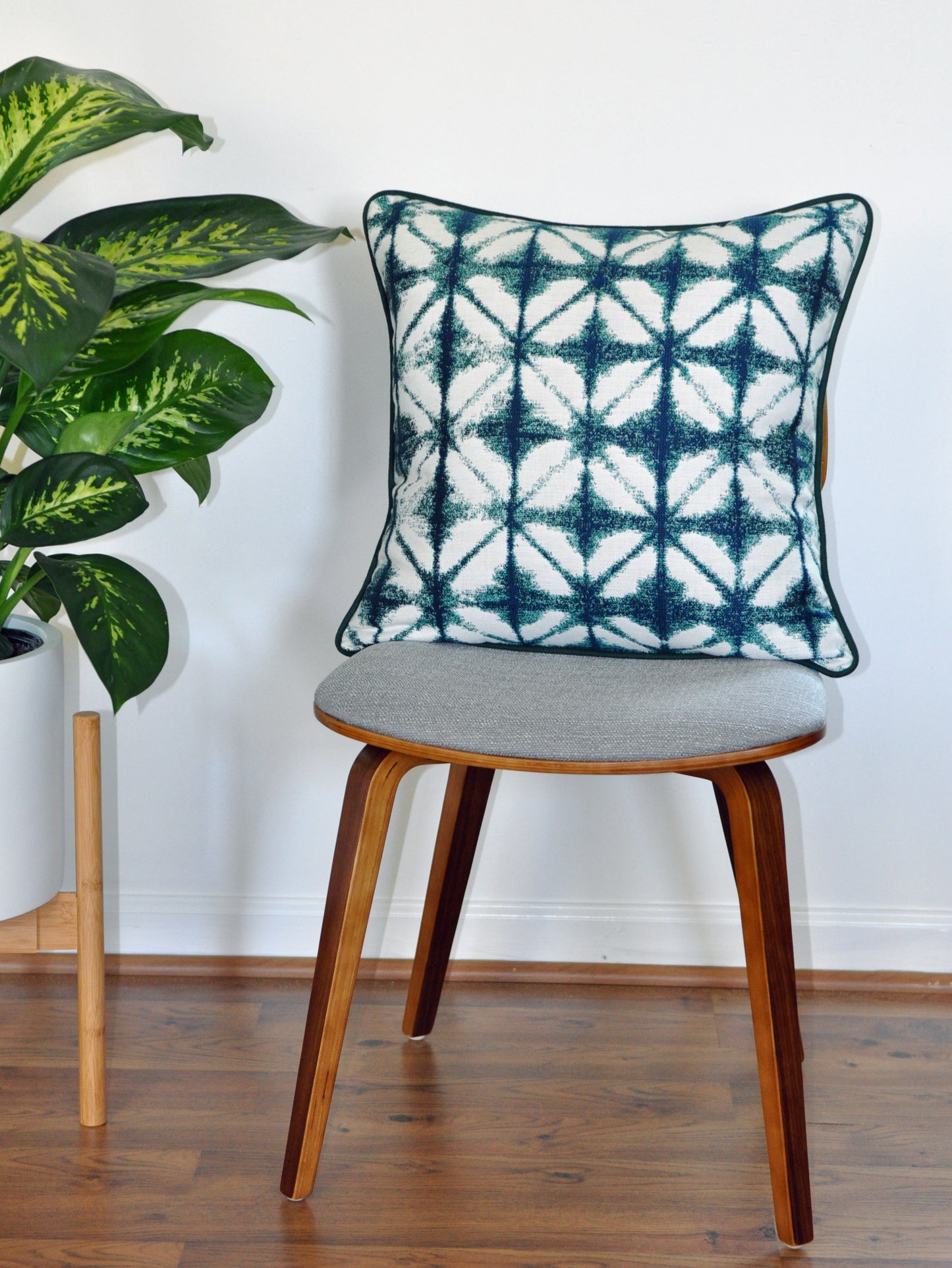 Sunbrella Pillow Cover -Sunbrella® Fabric - Green and White Pillow - Indigo Blue Pillow Cover - Gray and White Pillow Cover -Outdoor Pillows