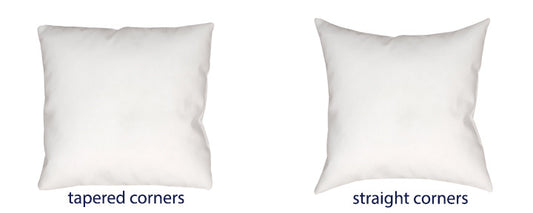 Why Taper Pillow Corners?