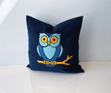 Wise Owl Decorative Pillow Cover
