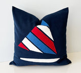 Sunfish Sailboat Decorative Pillow Cover