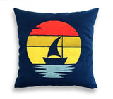 "Sail With Me" Decorative Pillow Cover