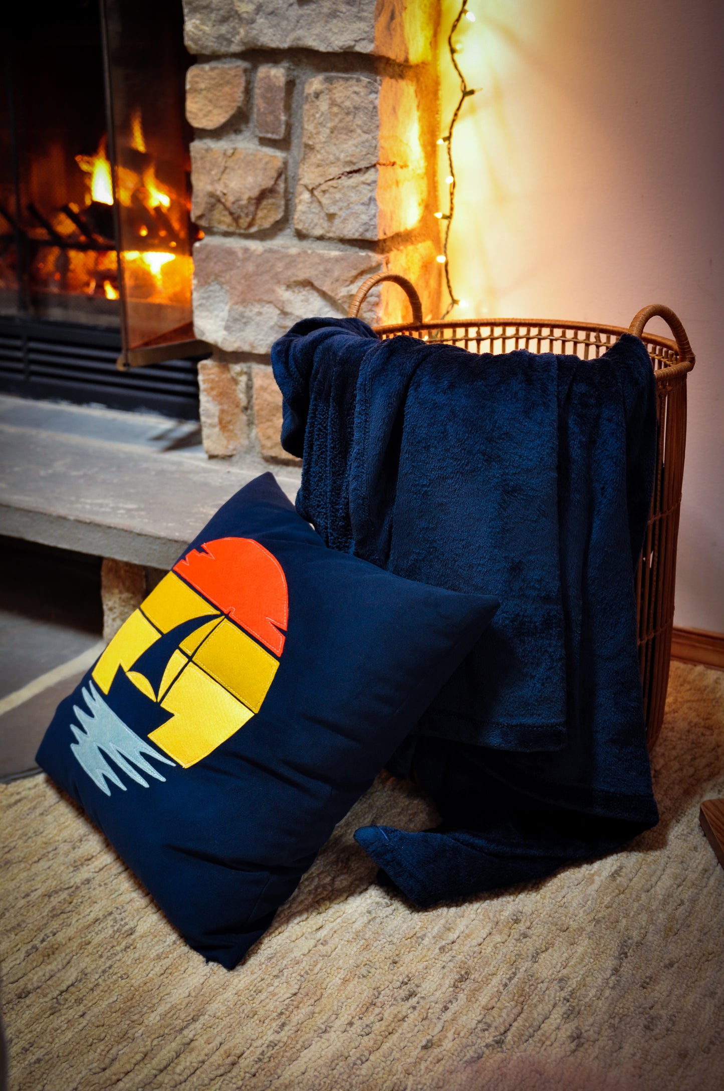 "Sail With Me" Decorative Pillow Cover