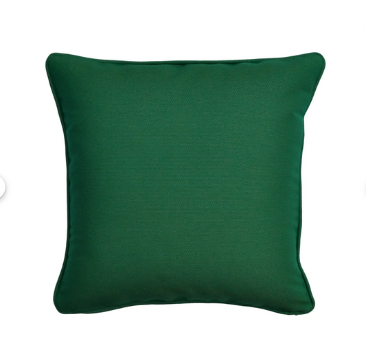 Emerald Green Pillow Cover - Made With Sunbrella® Fabric
