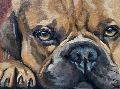 "Loyal Friend" - Original Oil Painting