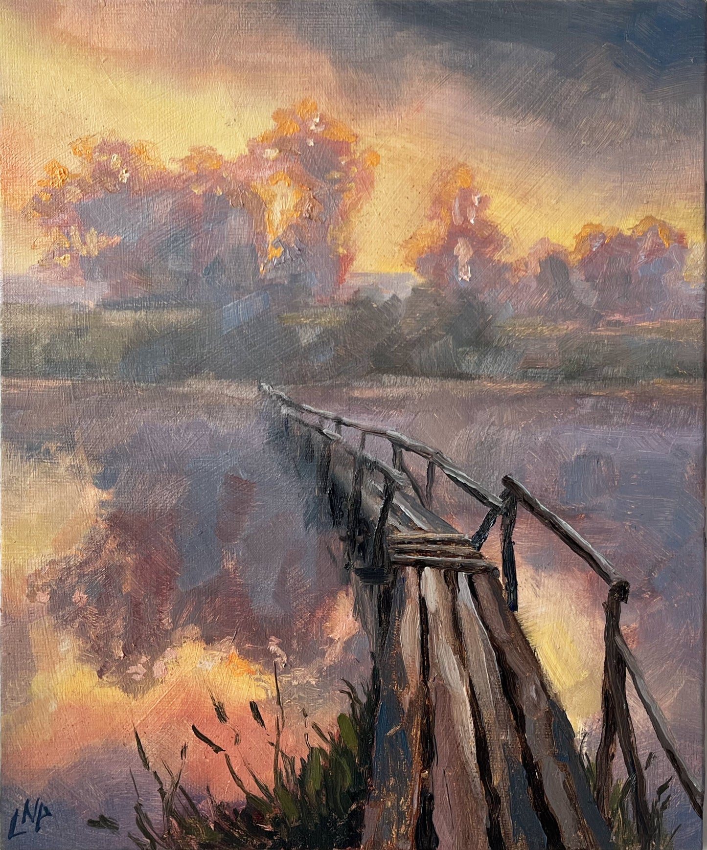 "Silent Morning" - Original Oil Painting