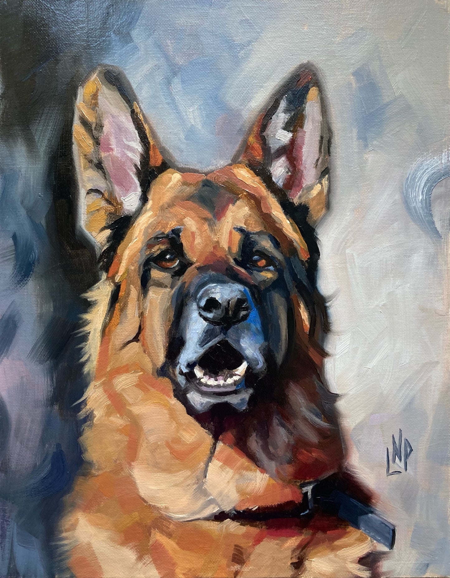 "Old Friend" - Original Oil Painting