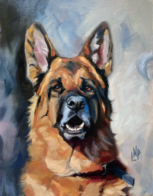 "Old Friend" - Original Oil Painting