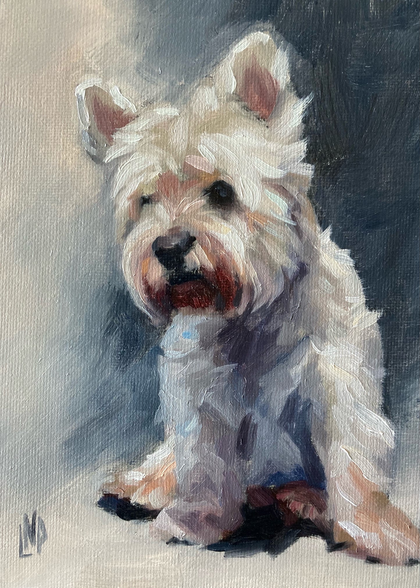 Custom Pet Portrait - Original Oil Painting