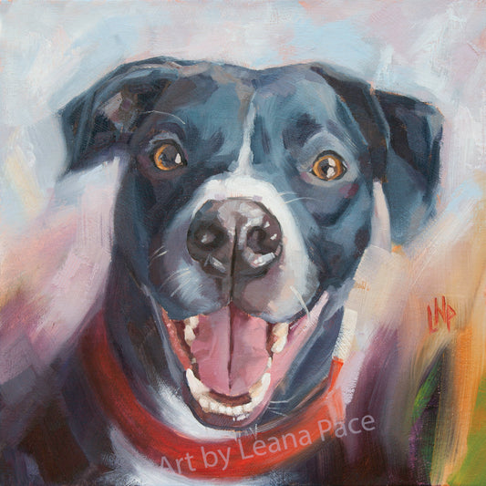 Custom Pet Portrait - Original Oil Painting