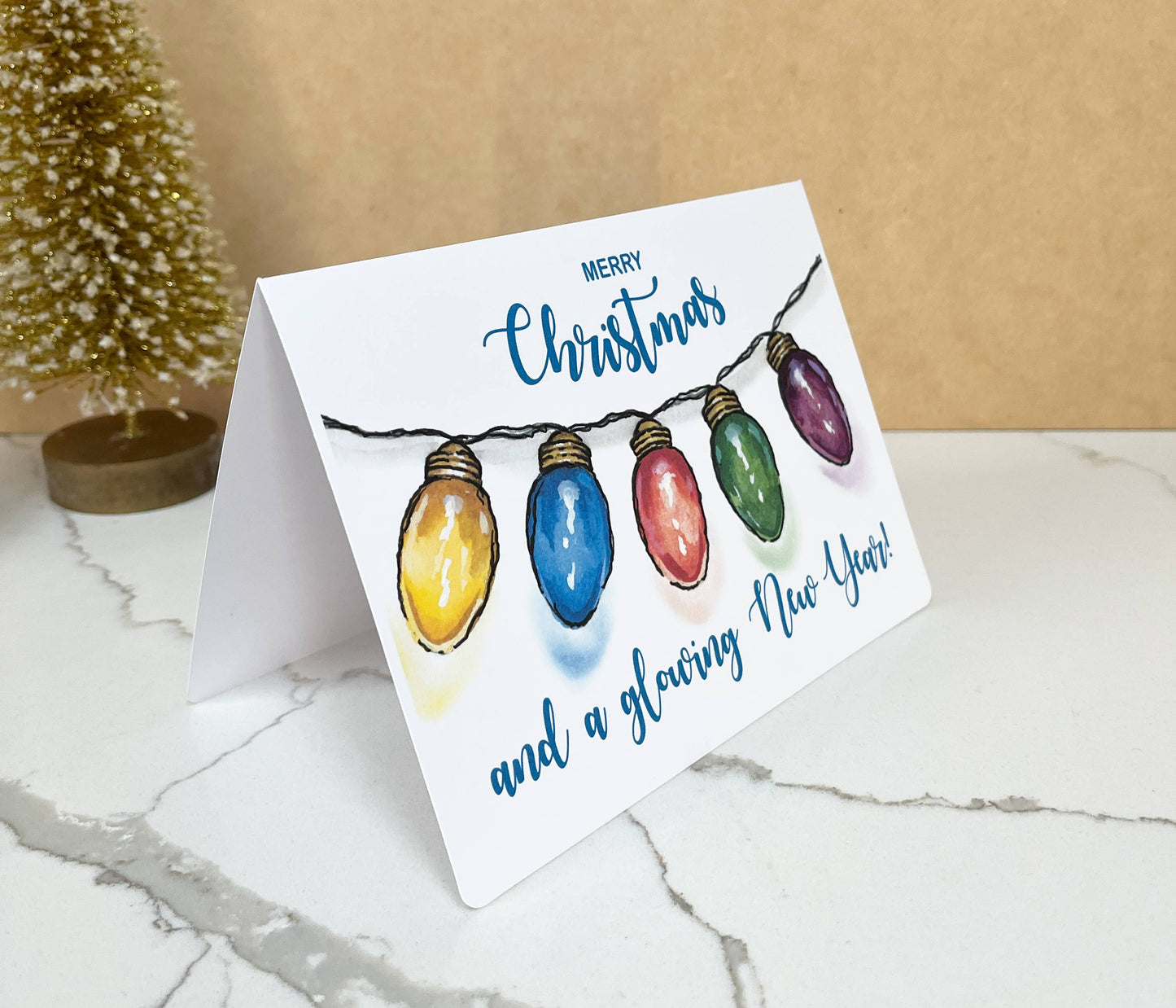 Set of 3 Christmas Greeting Cards