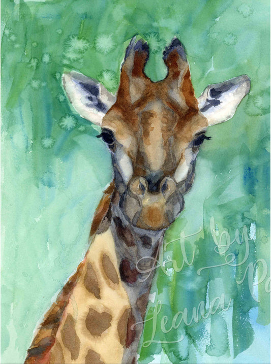 The Wanderer - original watercolor print