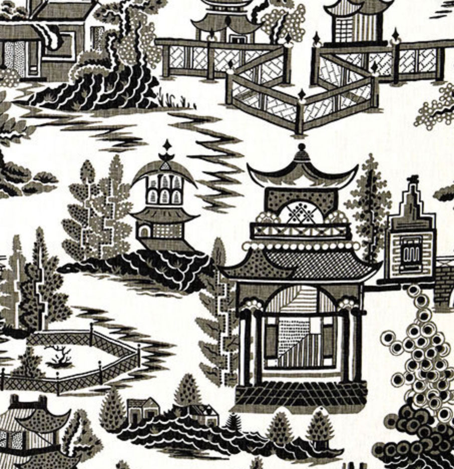 Set of Two Schumacher Nanjing Pillow Covers