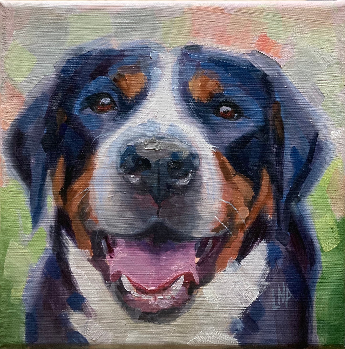Custom Pet Portrait - Original Oil Painting