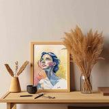 Kissed by Light - original watercolor print