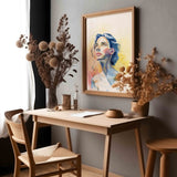 Kissed by Light - original watercolor print