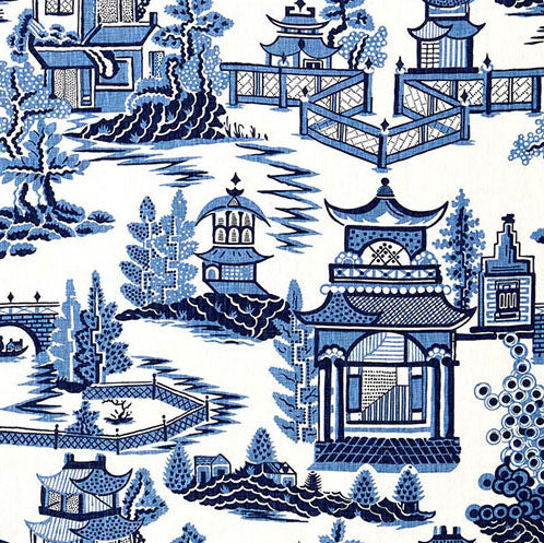 Set of Two Schumacher Nanjing Pillow Covers
