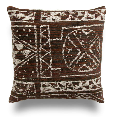 Nomad Pillow Cover - Cannot Resist in Carob by Robert Allen