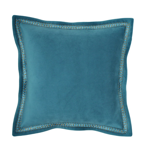 Duck Egg Velvet Cushion Covers with Included Cushion Inserts
