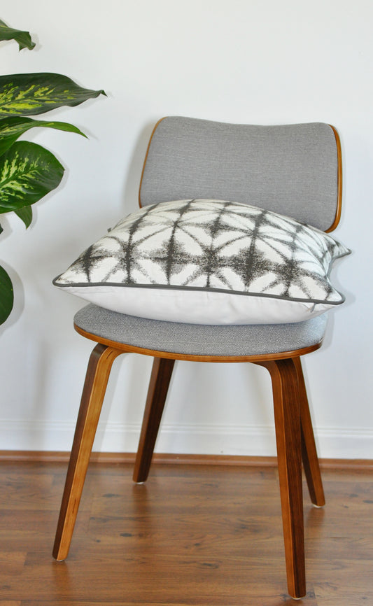 Sunbrella Pillow Cover -Sunbrella® Fabric - Green and White Pillow - Indigo Blue Pillow Cover - Gray and White Pillow Cover -Outdoor Pillows