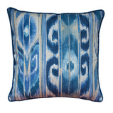 Outdoor Indigo Blue Pillow Cover