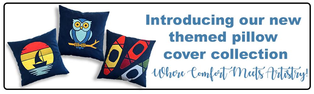 Themed Pillow Covers - Felt Applique